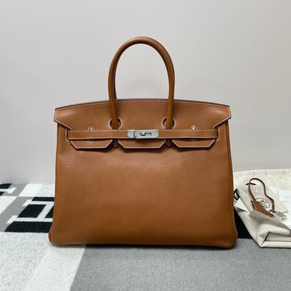 SOLD-Hermes Birkin Fauve Faubourg 35